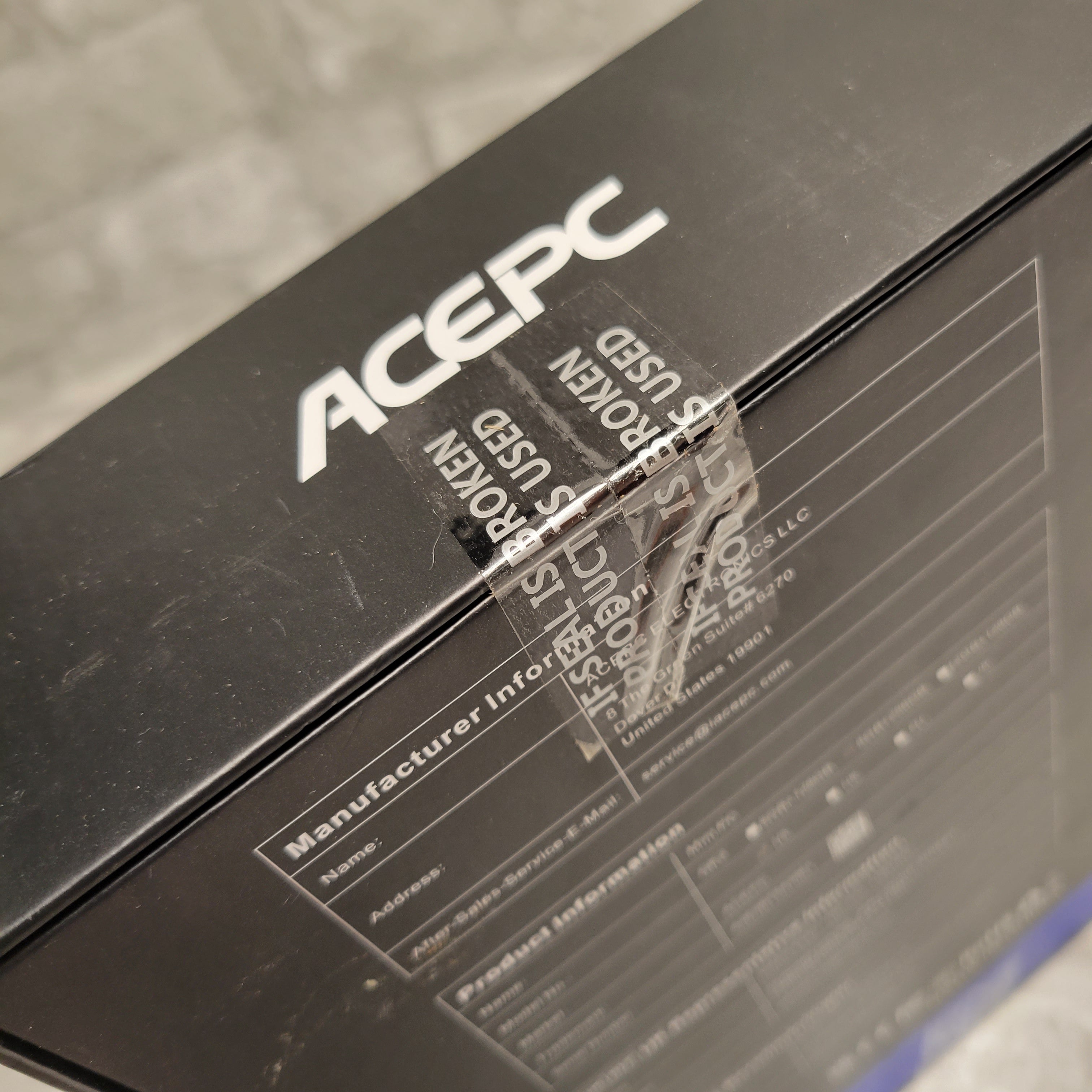 ACEPC GK2 Mini PC 8GB RAM 256GB ROM (8020722286830)